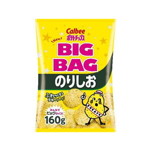 カルビー ポテトチップス のりしお ビッグ 160g x12