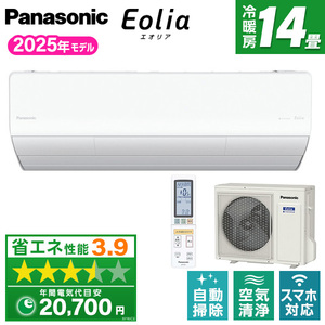 PANASONIC CS-UX405D2-W クリスタルホワイト エオリア UXシリーズ 