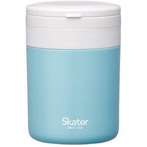 スケーター LJFO3AG レイクグリーン 保温 保冷 スープジャー 300ml 折りたたみハンドル付 抗菌
