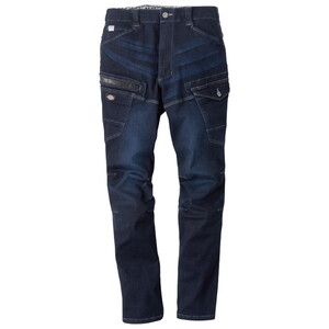 Dickies D2905 INDIGO M インディゴ [ストレッチシルキーデニムカーゴ]