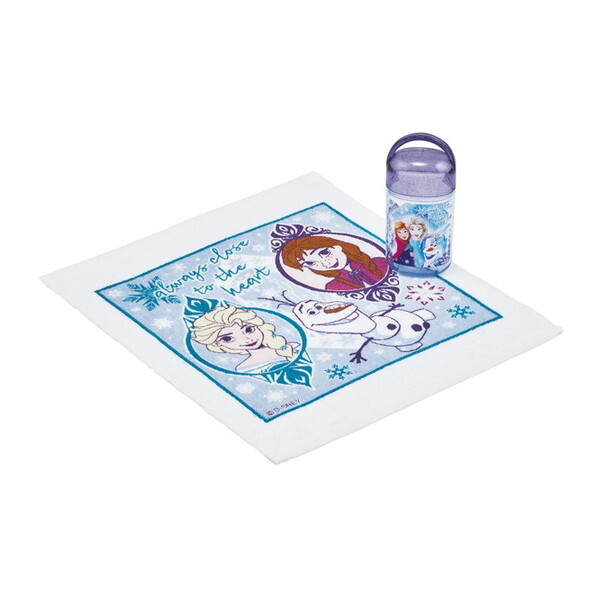 スケーター OA5AG アナと雪の女王 25 ディズニー 抗菌 おしぼりセット ケース付き おしぼり 32×30.5cm 日本製 女の子