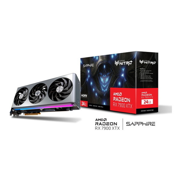 新品購入使用期間極短SAPPHIRE SAP-NITROX7900XT SAPPHIRE SAP-NITRORX7900XTXOCV24GB/11322-01-40G NITRO+