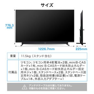 MAXZEN JU55SK03 [55V型 地上・BS・110度CSデジタル 4K対応液晶テレビ] | 激安の新品・型落ち・アウトレット 家電 通販  XPRICE - エクスプライス (旧 PREMOA - プレモア)