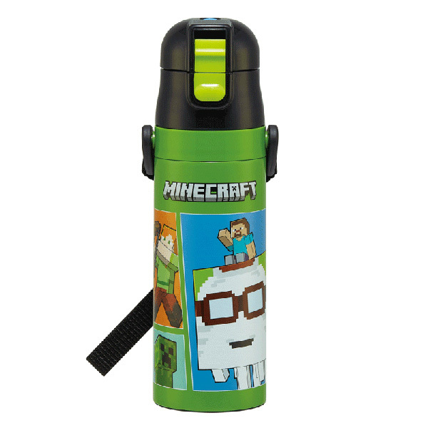 �X�P�[�^�[ SDC4 �}�C���N���t�g26 Skater ���� �q���p ������ 470ml Minecraft 26 �j�̎q �ۗ��p �X�e�����X �y�ʃ^�C�v waterbottle �X�|�[�c�{�g�� �L�b�Y ���ǂ� ���r