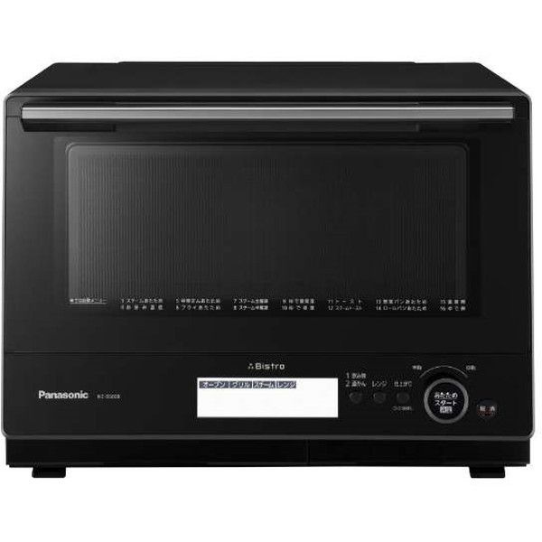 【ジャンク品】Panasonic スチームオーブンレンジ NE-BS808-K PANASONIC NE-BS808-K ブラック 3つ星 Bistro (ビストロ