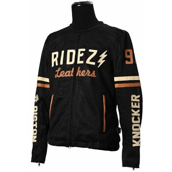 RIDEZ PISTON KNOCKER MESH JKT BK M RLSJ15 ブラック [メッシュ