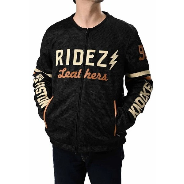 RIDEZ PISTON KNOCKER MESH JKT BK L RLSJ15 ubN [bVWPbg]