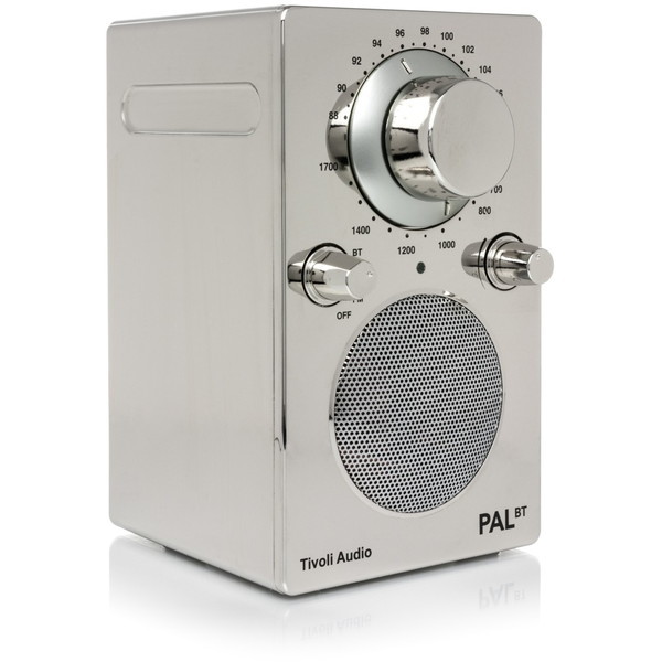 Tivoli Audio PALBT2-9481-JP クローム PAL BT2 [Bluetoothスピーカー 