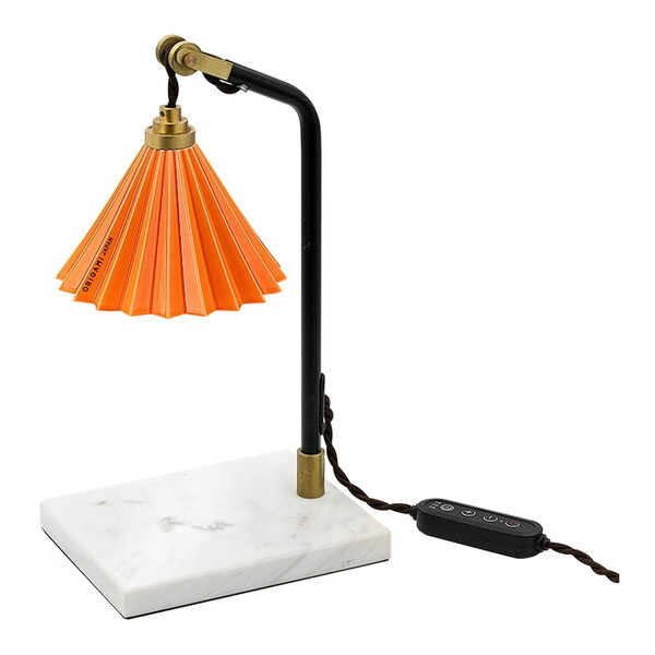 大理石デザインキャンドルウォーマー タイマー 無段階調光 照明