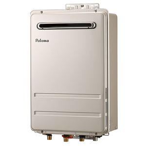 Rinnai RUF-E2406AW-13A シャイニーシルバー エコジョーズ 浴室・台所リモコンセット ガス給湯器(都市ガス用 24号 屋外壁掛形※PS設置不可 フルオート) Rinnai RUF-E2406AW-13A シャイニーシルバー エコジョーズ