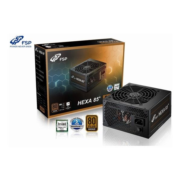 FSP HA550 80PLUS Bronze認証 550W ATX 電源ユニット HEXA 85+ 550W FSP 80+ BRONZE認証 ATX電源 550W HA550