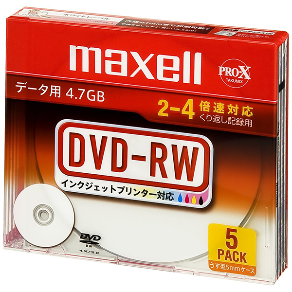 FUJIFILM富士フイルム DVD-RWきれい録りくり返し録画用 120分 - レコーダー