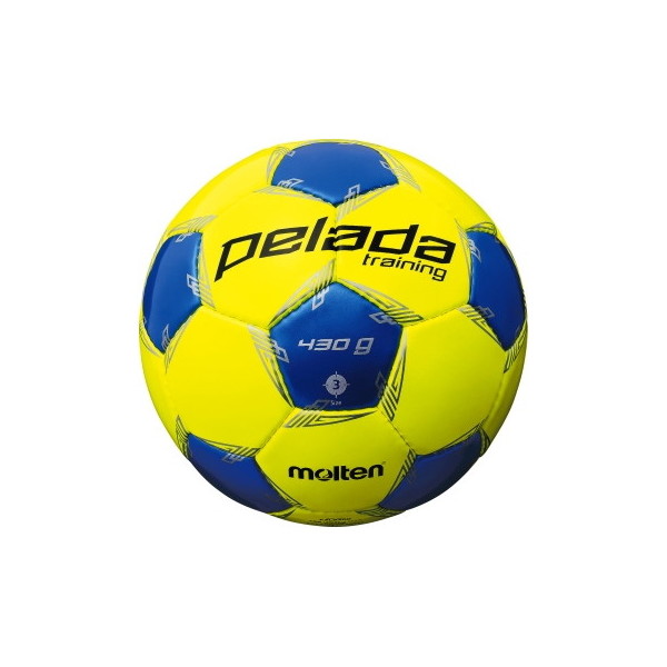 モルテン サッカーボール 3号球 ペレーダ トレーニング ライトイエロー×メタリックブルー F3L9200