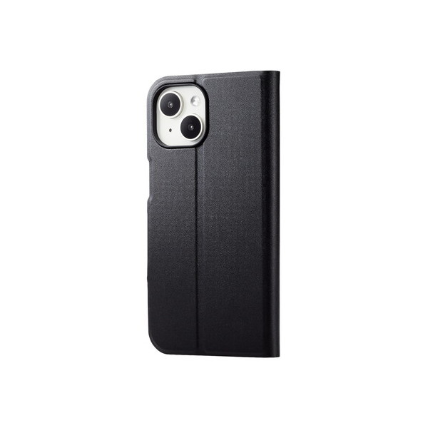 ELECOM PM-A23APLFUBK ubN [iPhone15 P[X U[ 蒠^ Ռz y ^ X^h@\t UltraSlim]