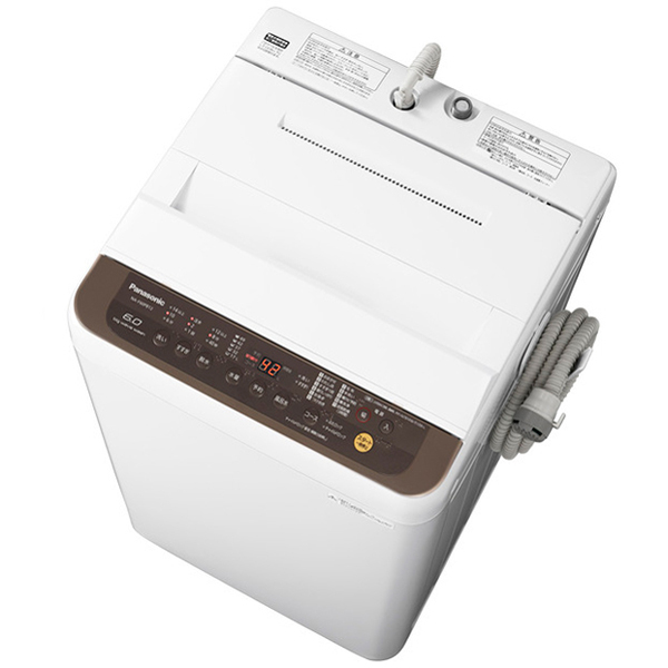 アウトレット】【リユース】 PANASONIC NA-F60PB12-T ブラウン [全自動 