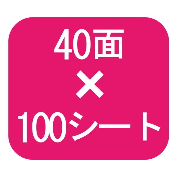 ELECOM EDT-FBA40100 商品ラベル 出品者向け FBA対応 はがせる 再剥離