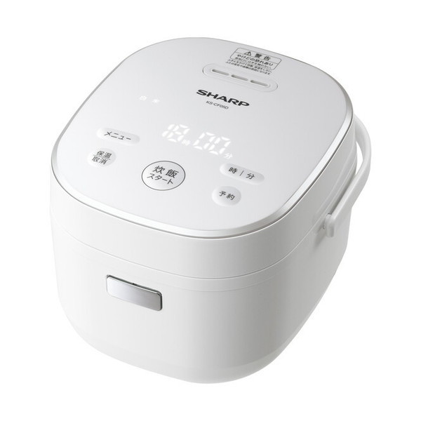 SHARP KS-CF05D-W ホワイト系 [マイコン炊飯器（3合炊き）] | 激安の