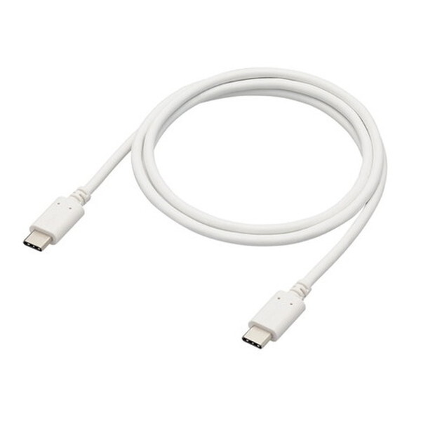 ELECOM MPA-CC5P10WH zCg [USB TypeCP[u ((^CvC to C) 1m PD 100W XP[u ^RlN^ RoHSwߏ)]