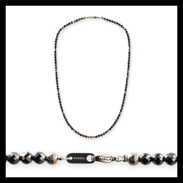 BANDEL Galaxy Model-A Black×Silver 50cm 700450 [磁気