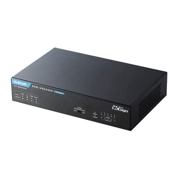 その他 ELECOM EHB-UQ2A05E ELECOM EHB-UQ2A05E [法人用ノン・インテリジェントスイッチングハブ