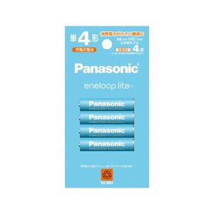 PANASONIC BK-4LCD/4H [エネループライト 単4形 4本パック(お手軽モデル)]