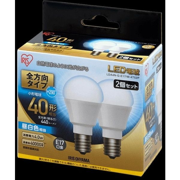 ACXI[} LDA4N-G-E17/W-4T52P ECOHiLUX [LEDd (E17E40WE440lmEF) 2]