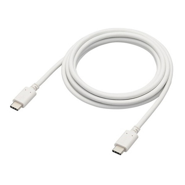 ELECOM MPA-CC5P20WH zCg [USB TypeCP[u ((^CvC to C) 2m PD 100W XP[u ^RlN^ RoHSwߏ)]
