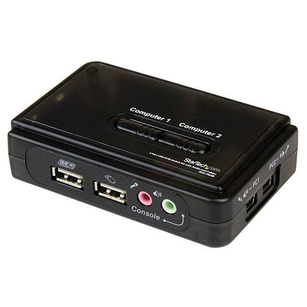 StarTech SV211KUSB ブラック [USB接続KVMスイッチキット(2ポート