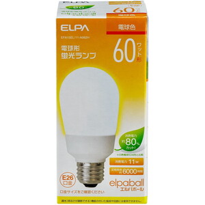朝日電器 EFA15EL/11-A062H [電球形蛍光灯 A形 60W形]