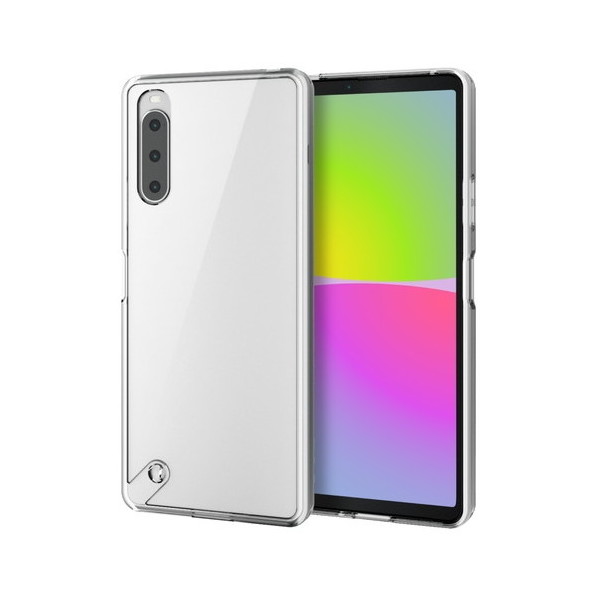 ELECOM PM-X222HVCKCR [Xperia 10 IV ( SO-52C/SOG07 ) P[X Jo[ nCubh TPU |J[{l[g ɂݐ݌v NA]
