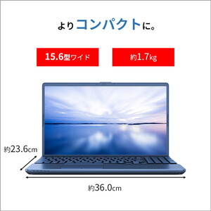 富士通 FMVA700K3L メタリックブルー FMV Note A A700-K3 [ノート