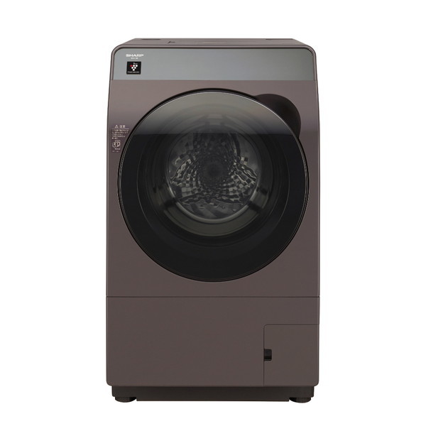 SHARP ES-K10B-TL リッチブラウン [ドラム式洗濯乾燥機 (洗濯10kg/乾燥 ...