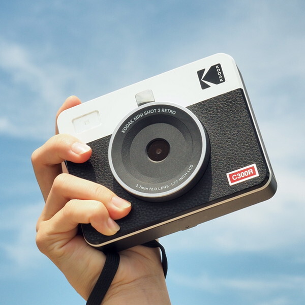 Kodak Mini Shot 3 RETRO ホワイト [インスタントカメラ (液晶モニター