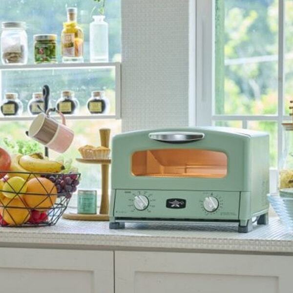 アラジン　グリル＆トースター　AGT-G13B 2025年製　グリーン 新品 4枚焼き アラジン グラファイト グリル & トースター グリーン