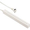 オーム電機 HS-T8515L-W [差し込み自由なスリムタップ 8.5個口 1.5m]