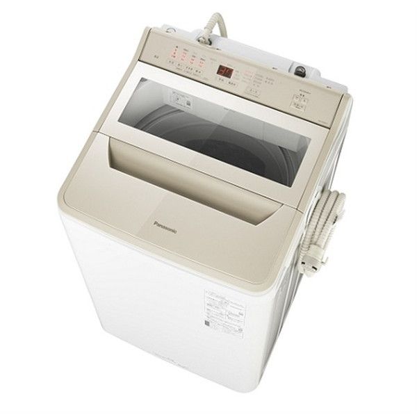 PANASONIC NA-FA8H1 シャンパン FAシリーズ [簡易乾燥機能付洗濯機(8.0 