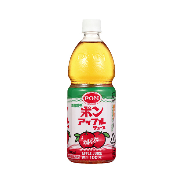 えひめ飲料 POM アップルジュース ペットボトル 800ml ×6 | 激安