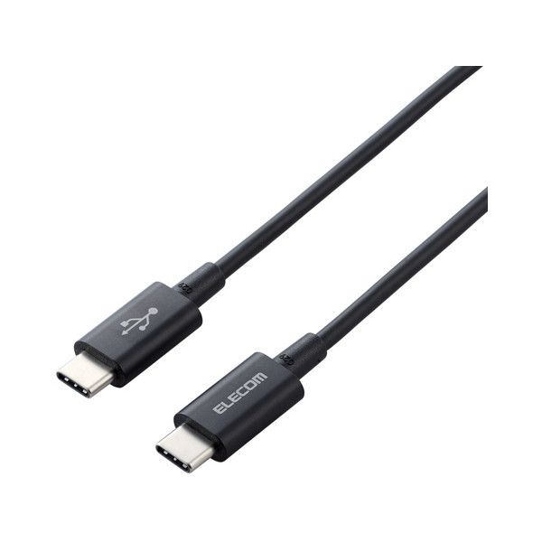 ELECOM MPA-CCPS10PNBK X}zE^ubgpUSBP[u USB(C-C) ϋv Power DeliveryΉ Fؕi 1.0m ubN
