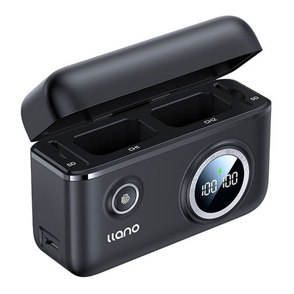 llano CHARGER-NP-FW50 �f���A�� �J�����o�b�e���[�}���[�d�� NP-FW50�p 2�����ɏ[�d
