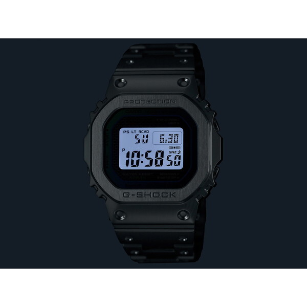 CASIO GMW-B5000PC-1JF シルバー/ブルーグリーン(ステンレス) G-SHOCK