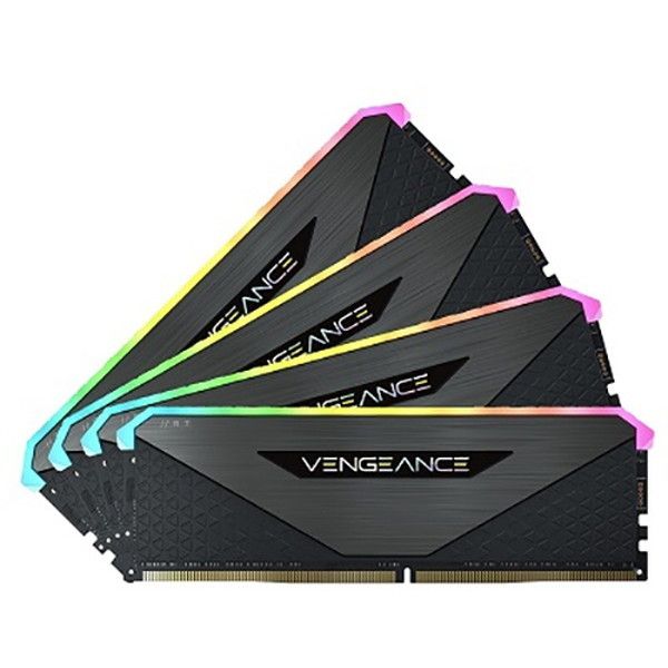 Corsair CMN32GX4M4Z3200C16 ブラック VENGEANCE RGB RT [メモリキット