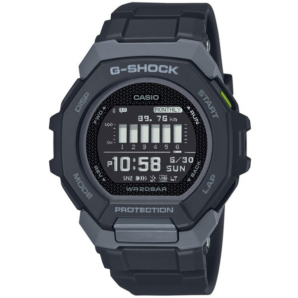 CASIO GBD-300-1JF G-SHOCK G-SQUAD [NH[crv (YEHb`)]