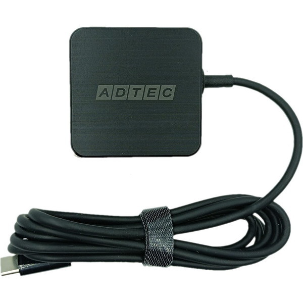 ADTEC APD-A065-w15C-BK ubN [PowerDeliveryΉ GaN AC[d / 65W /P[ǔ^ Type-C 1.5m]