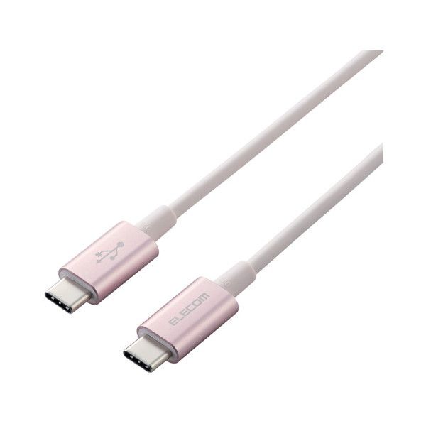 ELECOM MPA-CCPS20PNPN X}zE^ubgpUSBP[u USB(C-C) ϋv Power DeliveryΉ Fؕi 2.0m sN