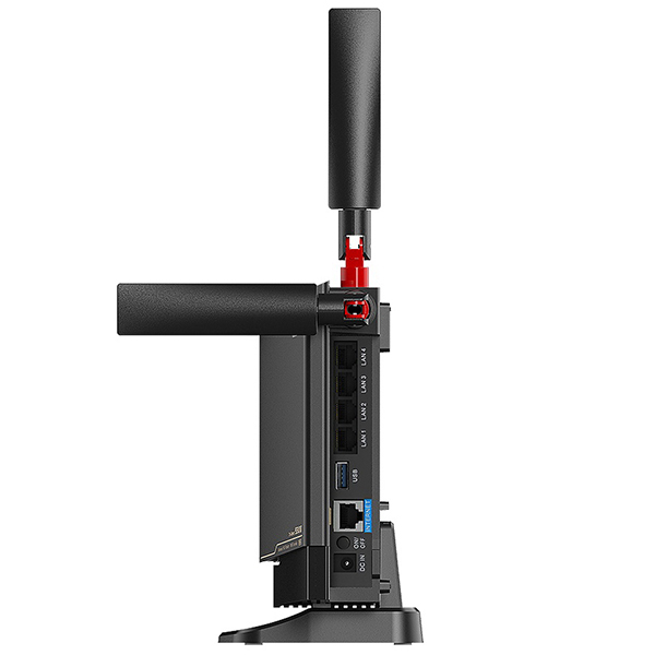 BUFFALO WXR9300BE6P ブラック AirStation [Wi-Fi 7対応 トライバンド