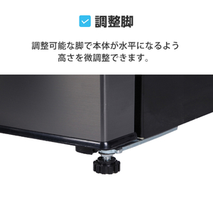 MAXZEN マクスゼン JR138ML01GM ガンメタリック [冷蔵庫 (138L・右開き