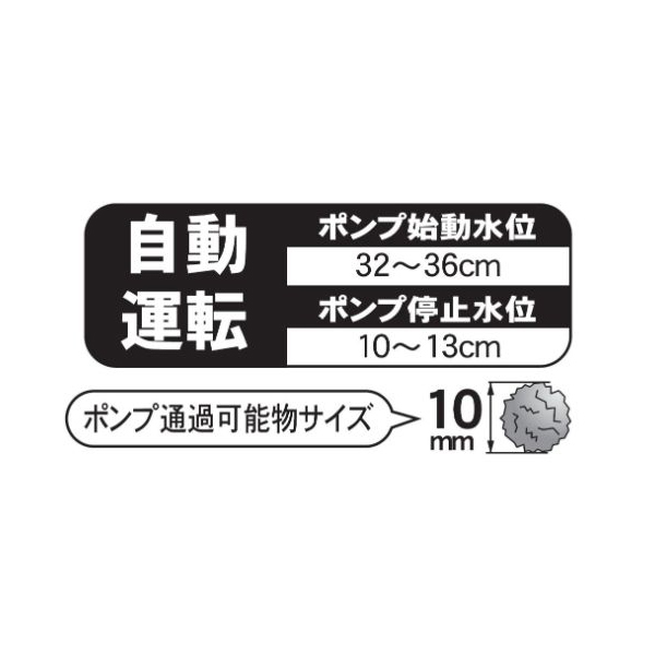 工進 PSK-53210A 汚水用水中ポンプ ポンスター 口径32ミリ 50HZ 自動