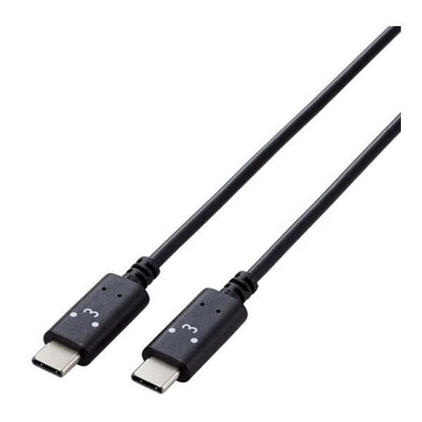 ELECOM MPA-CCF10BF 낿(ubN×zCg) [^CvC P[u (( Type C to C ) 1m PD 60W)]