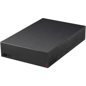BUFFALO HD-LE4U3-BB ブラック [外付けハードディスク (パソコン&テレビ録画用/4TB/USB 3.2)]