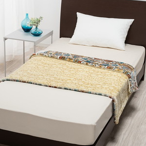 西川 ハーフケット わた入り モリスギャラリー フランネル